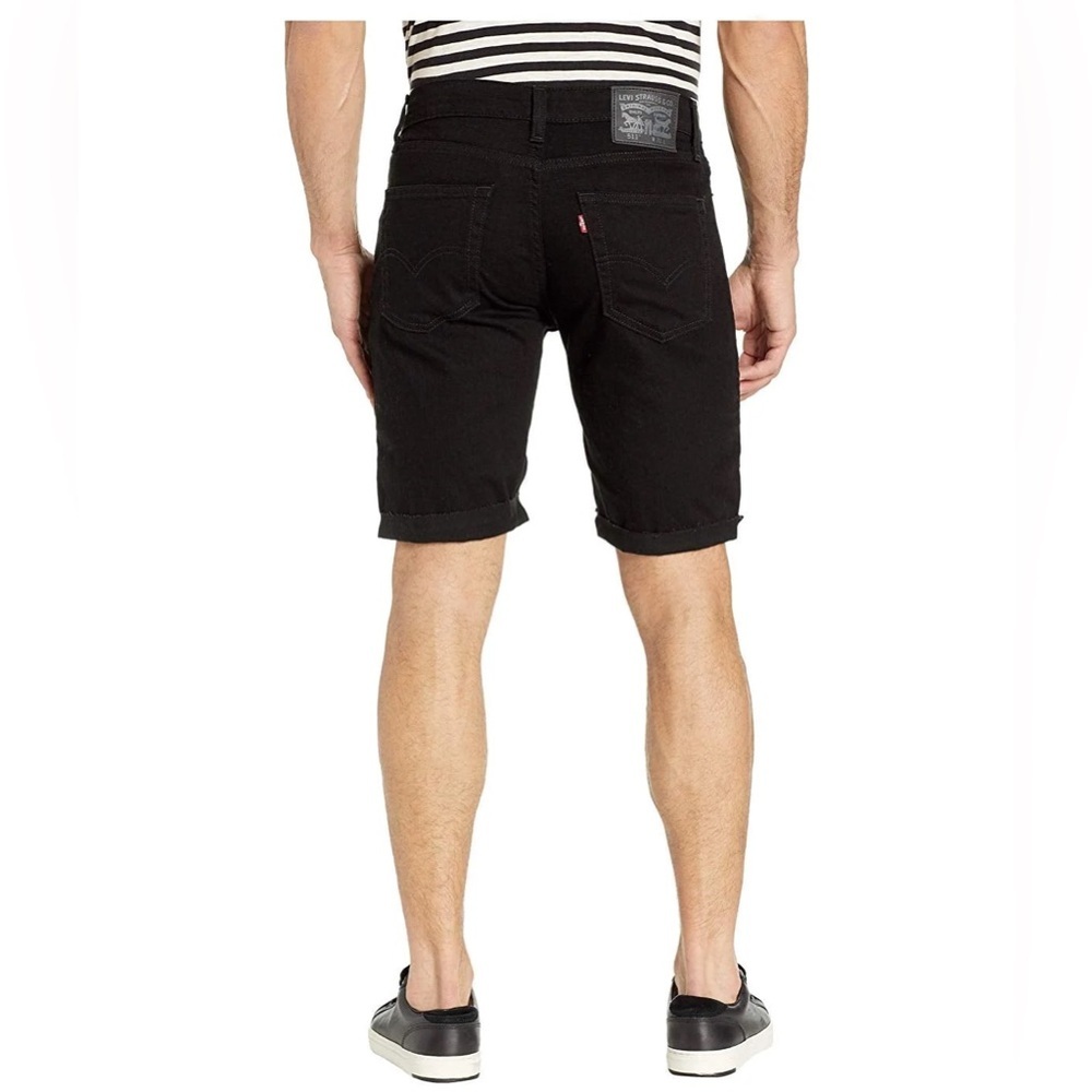 Levi's Charcoal Denim Shorts